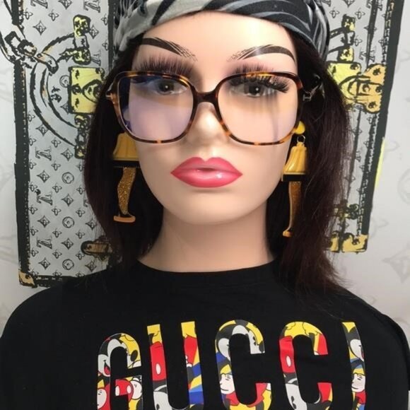 Tom Ford TF5578-B 052 “Blue Control” Eyeglasses – Tortoise (Shiny Havana) - Picture 5 of 11